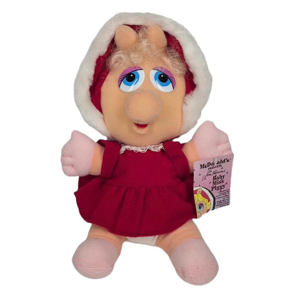 VINTAGE 1980s RARE MCDONALD’S x JIM HENSON MUPPET BABY MISS PIGGY PLUSH – 9